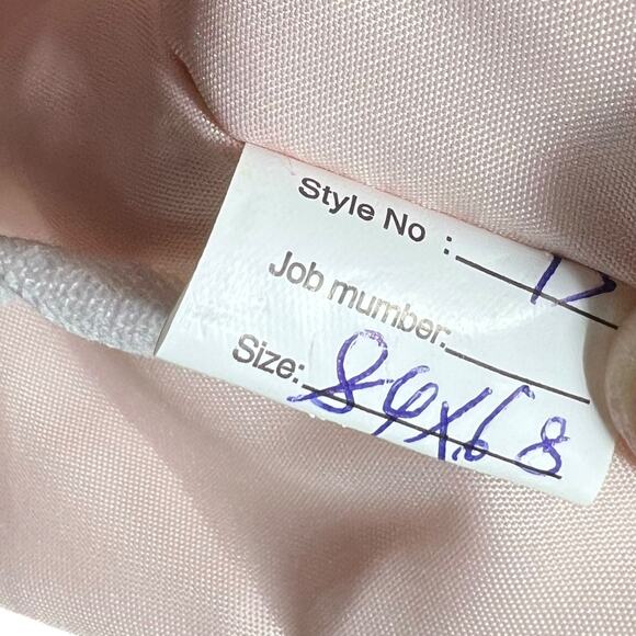 Rose Gold Sequin Prom Dress Pink Chiffon Maxi Evening Gown Size 6 Open Back - Picture 9 of 10